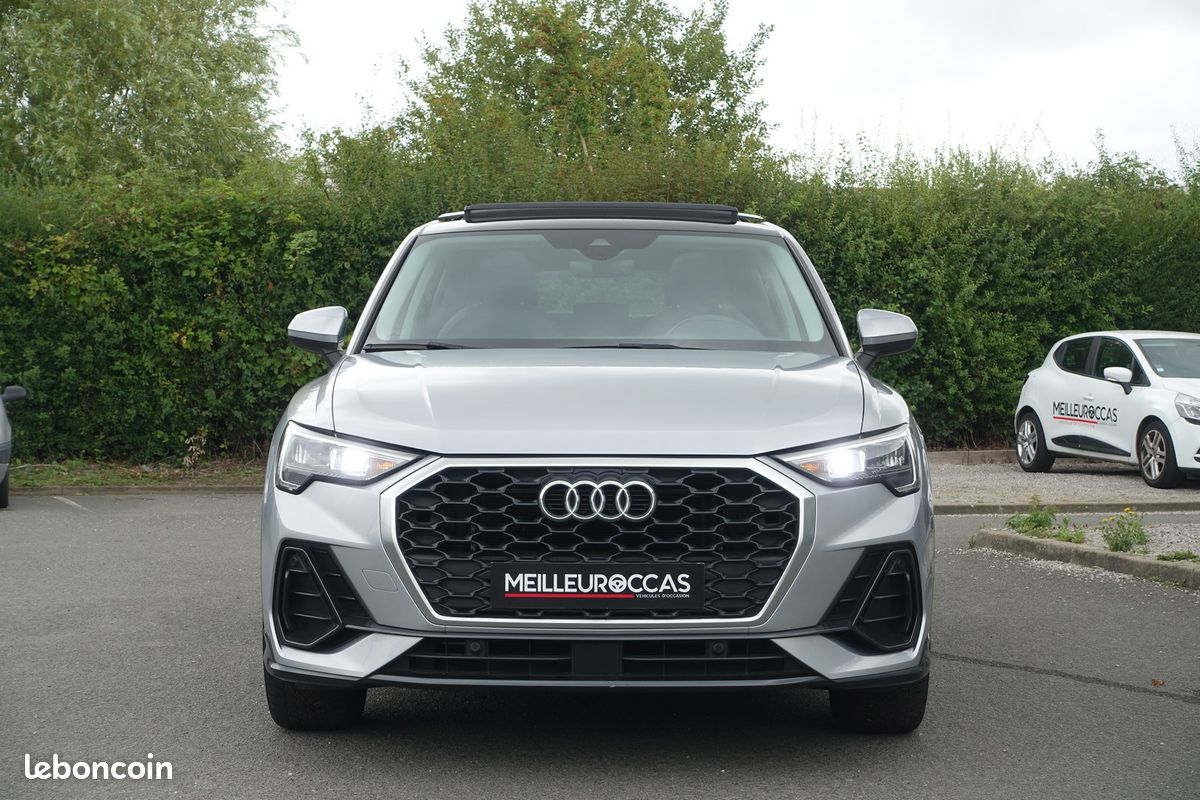 Q3 Sportback 35 Tdi 150cv S-Tronic Virtual cockpit/Cuir sport chauffant/Toit ouvrant/Carplay/Grd Gps Europe/Régulateur/Hayon électrique/Attelage/1°Main/Garantie 12 mois (image 2)