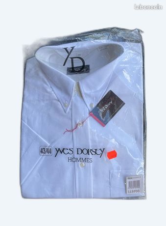 Chemise Yves Dorsey Vintage Style Y2K - Motif Coloré - Coton - Taille L - Homme