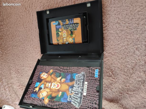 Jeu Vidéo TOKI - Version Originale Sega Mega Drive - En Bon état (boîtier + Notice) - Jeu Rétro De Collection
