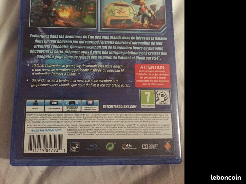 Jeu vidéo : Ratchet clank (image 2)