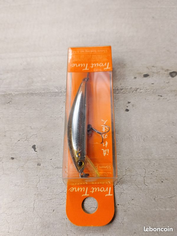 Leurre pour la pêche de la truite JACKSON Trout Tune 55