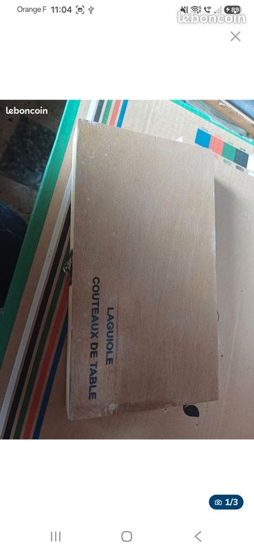 Coffret 6 couteaux de table laguiole (image 1)