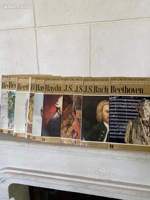 Lot vinyle, Beethoven, Haydn, JS BACH (image 1)