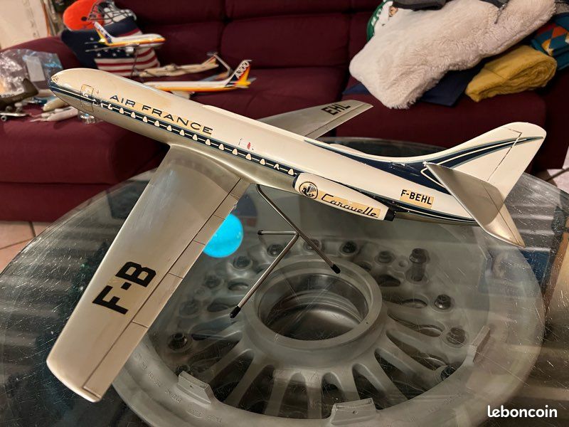 Solido 1:300 Caravelle SE-210 Air France – Modèle Réduit Avion Rare (Occasion)