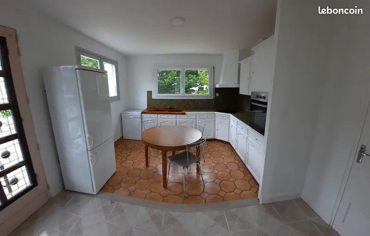 Location 3 chambres meublées dans T4 avec jardin sur Angers