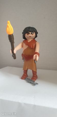Figurine Playmobil Homme De Cro-Magnon Série 24 - Préhistoire - Neuf Sous Blister