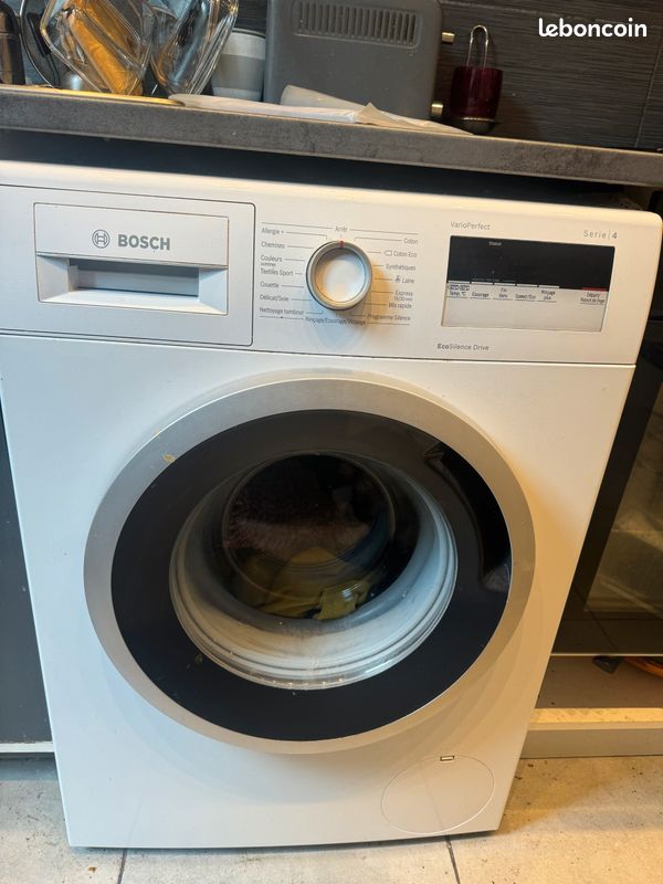 Lave linge Bosh A+++ série 4 EcoSilence (image 1)