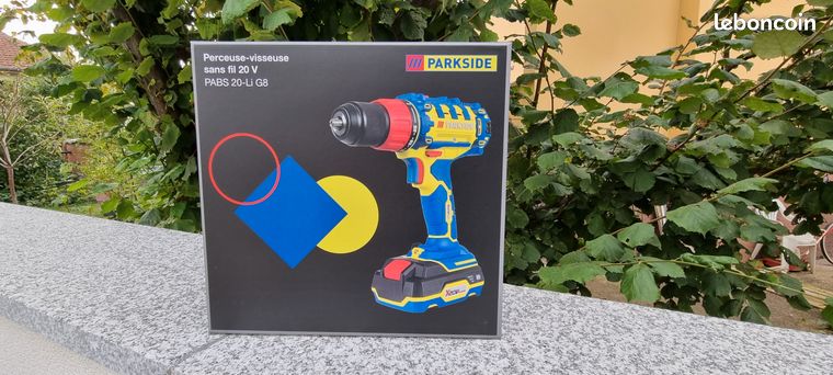 agitation réalisable chiot perceuse visseuse a percussion parkside 20v vendeur F