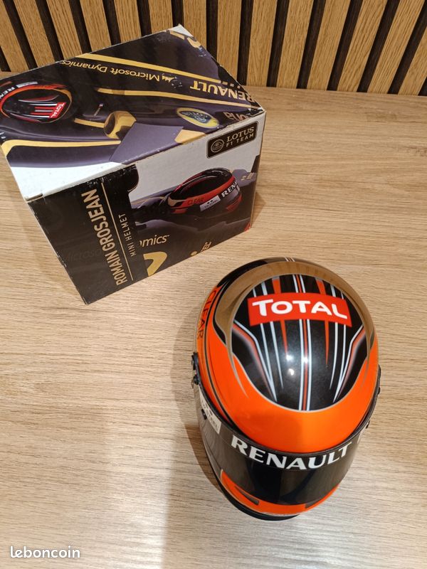 Casque Lotus Renault Romain Grosjean 2013 - Echelle 1/2 (Nuovo (secondo la descrizione)) a Verbier per CHF 150 – con consegna | Acquista su