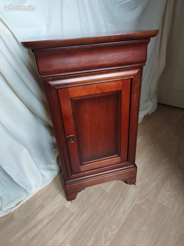 Lit (entourage) Louis-Philippe et ses chevets et commode (image 3)