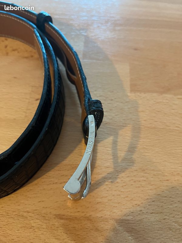 Ceinture Weston en alligator Accessoires Bagagerie