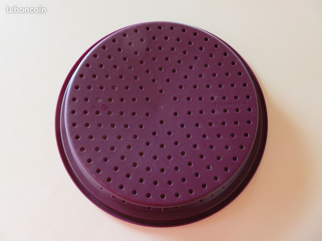 Passoire supérieure Micro Vap Tupperware aubergine