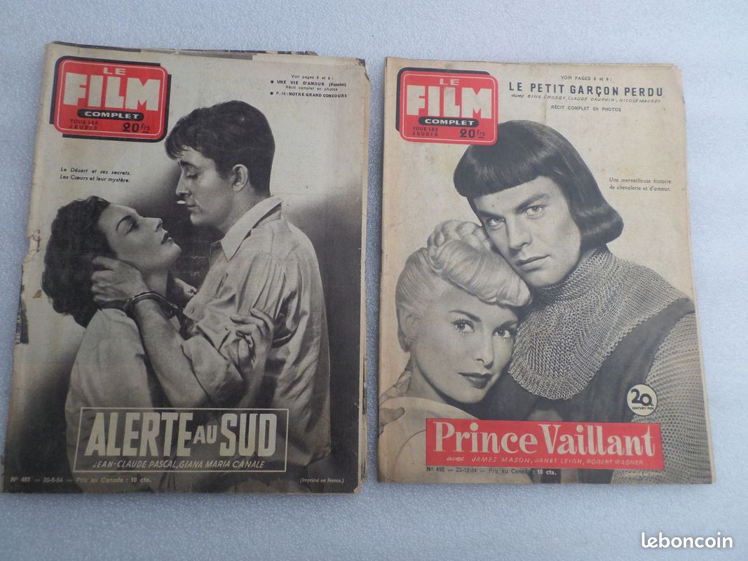 Cinéma : lot revues anciennes "Le Fim complet" (image 6)