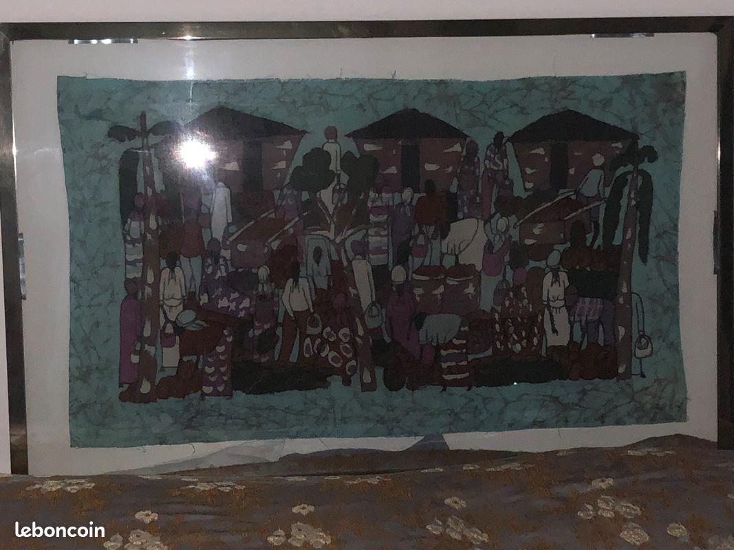 Sous-verre Batik indonésien (image 1)
