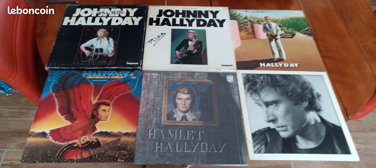 Lot vinyle Johnny HALLYDAY (image 1)
