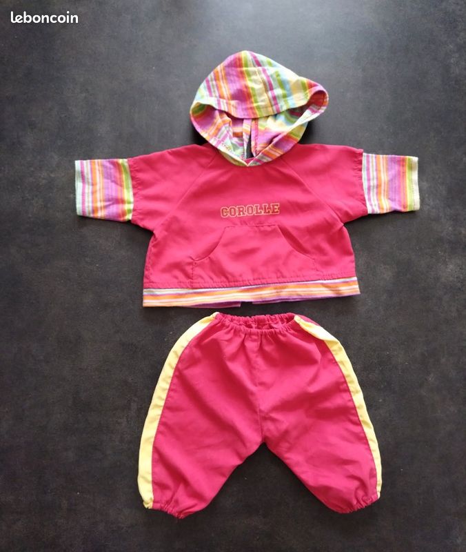 VÊTEMENTS DE POUPÉE 36 cm corolle, Gégé, bella, petit colin Combinaison Pantalon EUR 9,50 - FR