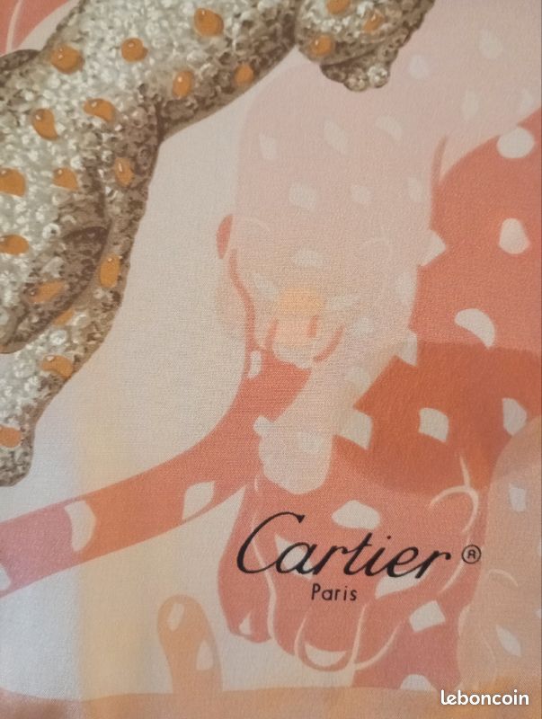Carré en soie Cartier (image 3)
