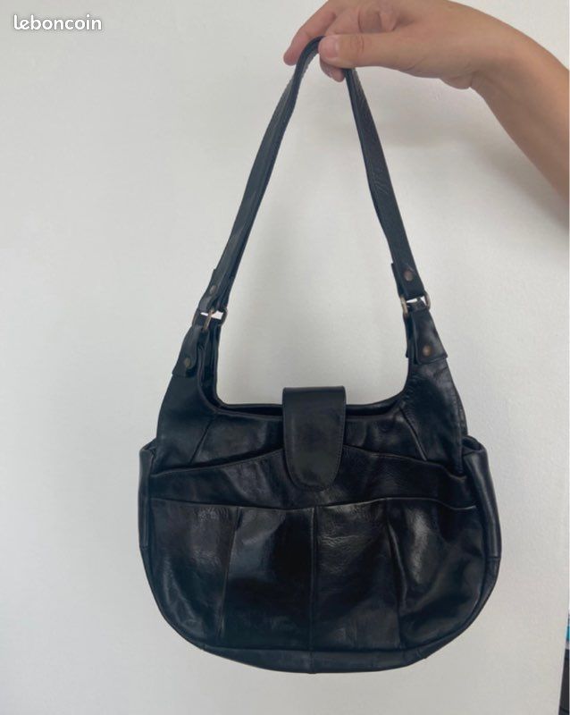 Sac noir Comptoir des Cotonniers en parfait état (image 3)
