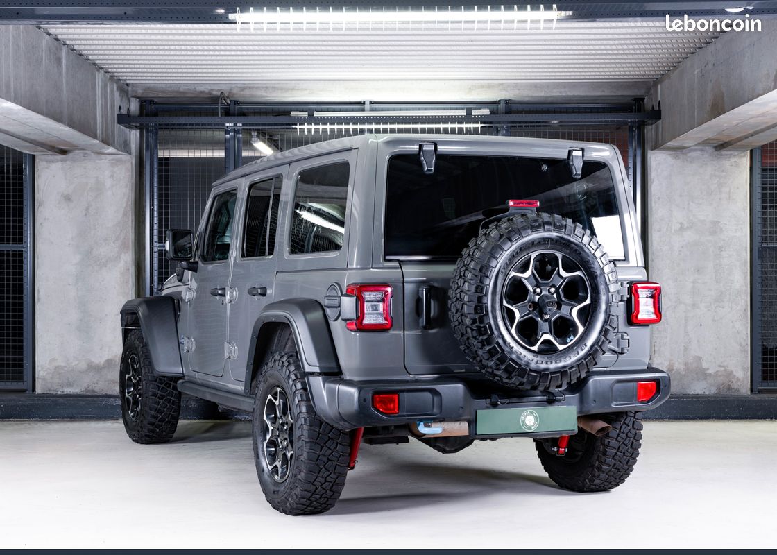 JEEP Wrangler - JL Unlimited -RUBICON - 4XE Hybride - 2ème main - Origine France - PHEV (image 3)