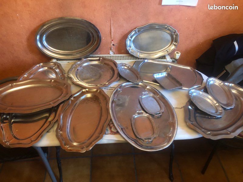 Plats inox lots (image 1)