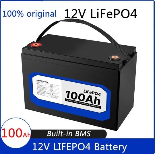 Batterie Lithium 12V 100ah LiFePO4 - Équipement caravaning