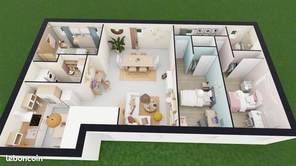 Maison 4 pièces 100 m² · à Vouillé · 100 m² · 1 150 €/mois