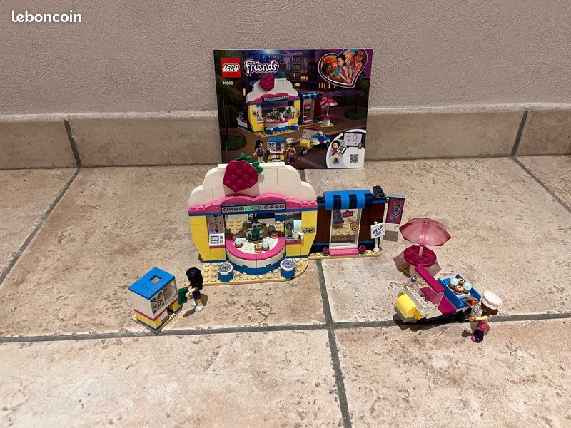 Set lego friends 41366 « le cupcake café d’Olivia » (image 1)