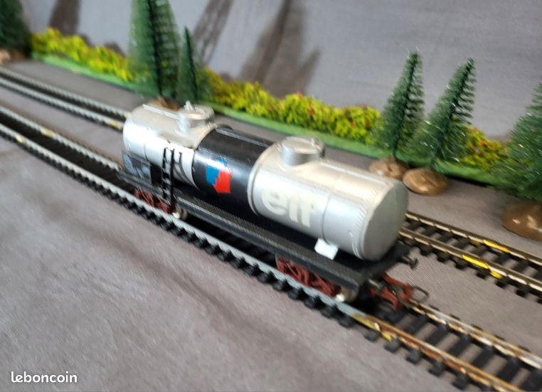 Lot De 5 Wagons-citernes Jouef - Occasion Bon état - Fabrication Française