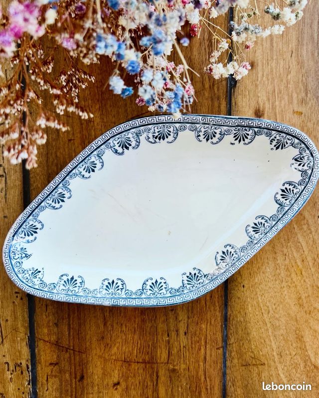Ravissant ravier vintage (plat apéritif) - Wilbur (image 1)