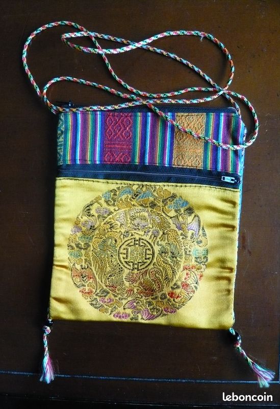 Pochette tissu d'Asie (image 1)