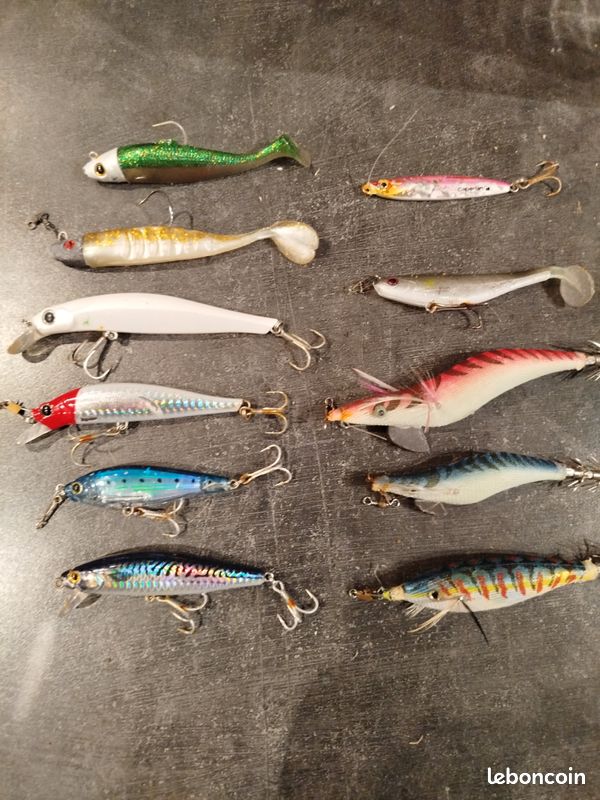 Lot De 6 Appâts Crevettes Pondérés Pour Pêche En Eau Salée – Tous Poissons