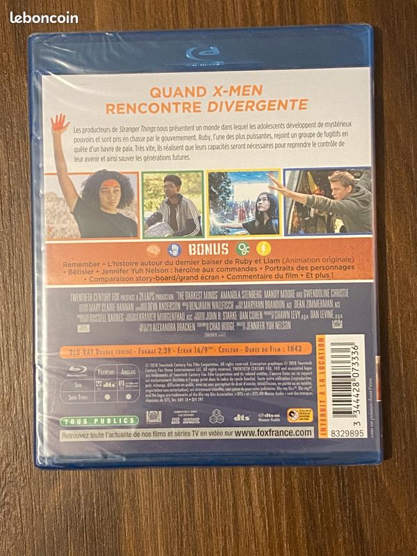 Blu ray de Darkest minds Rébellion (image 2)