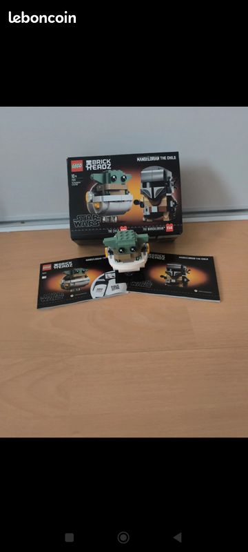 Lego brick H' Eadz (image 1)
