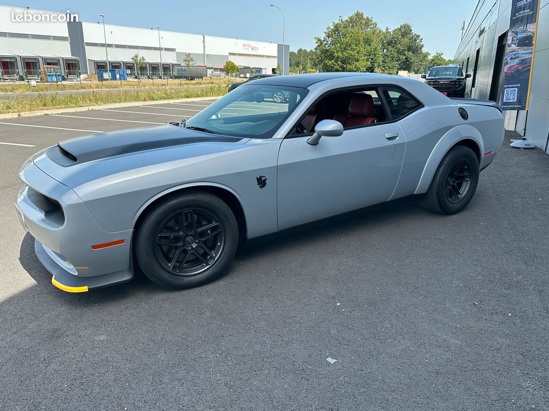 DODGE CHALLENGER SRT DEMON 170 V8 6.2l 1039 ch 2023 neuve (image 2)