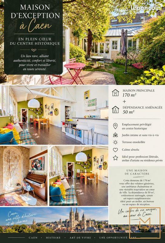 Maison 9 pièces 210 m² · à Caen · 210 m² · 965 000 €