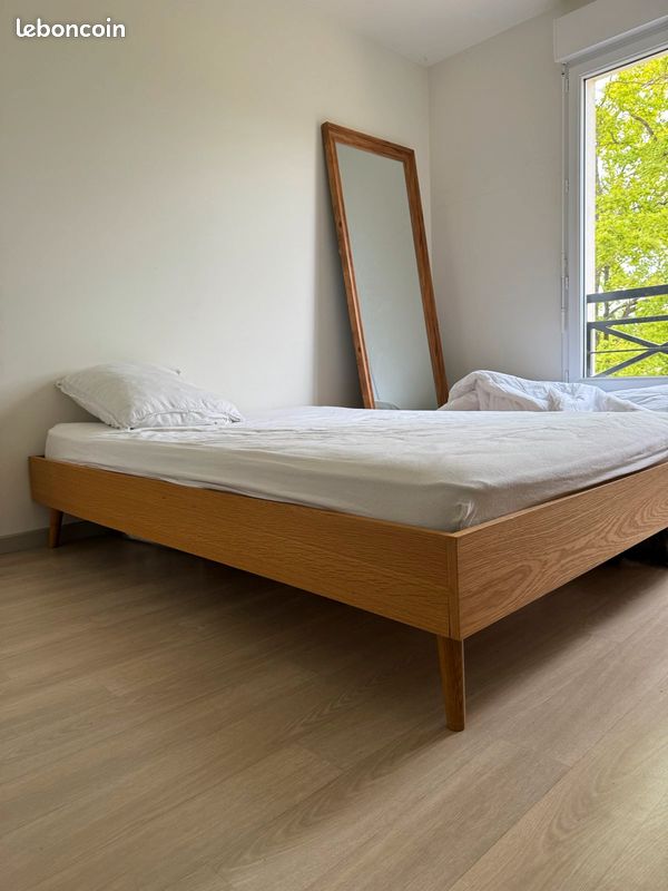 Iit + matelas 140x190 cm neuf (image 2)