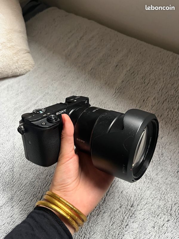 Appareil photo Sony A6300 Objectif F4 18-105 mm Photo, audio