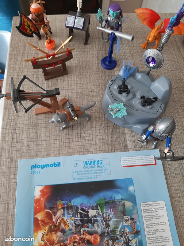 Playmobil chevalier novelmore,fantôme lumineux (image 6)