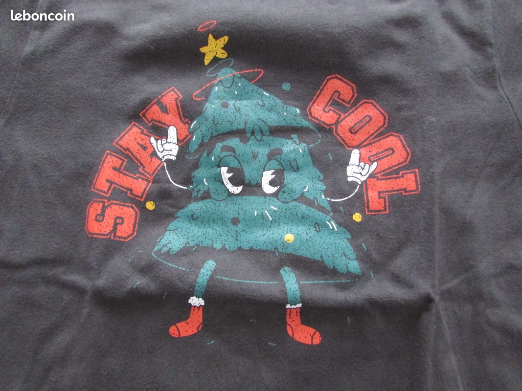 T-shirt garçon thème Noël 12 ans - Ysatis13 (image 2)
