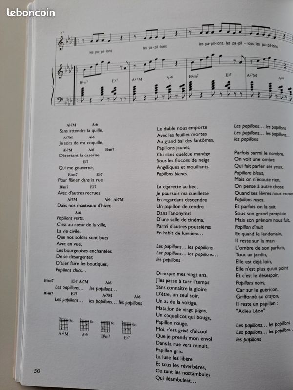 PartitionsTHOMAS FERSEN Piano chant guitare (image 4)