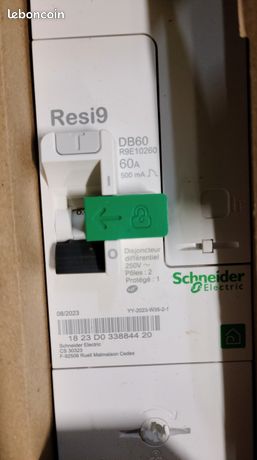Disjoncteur Différentiel Schneider 60A – 500mA Type S Monophasé 230V