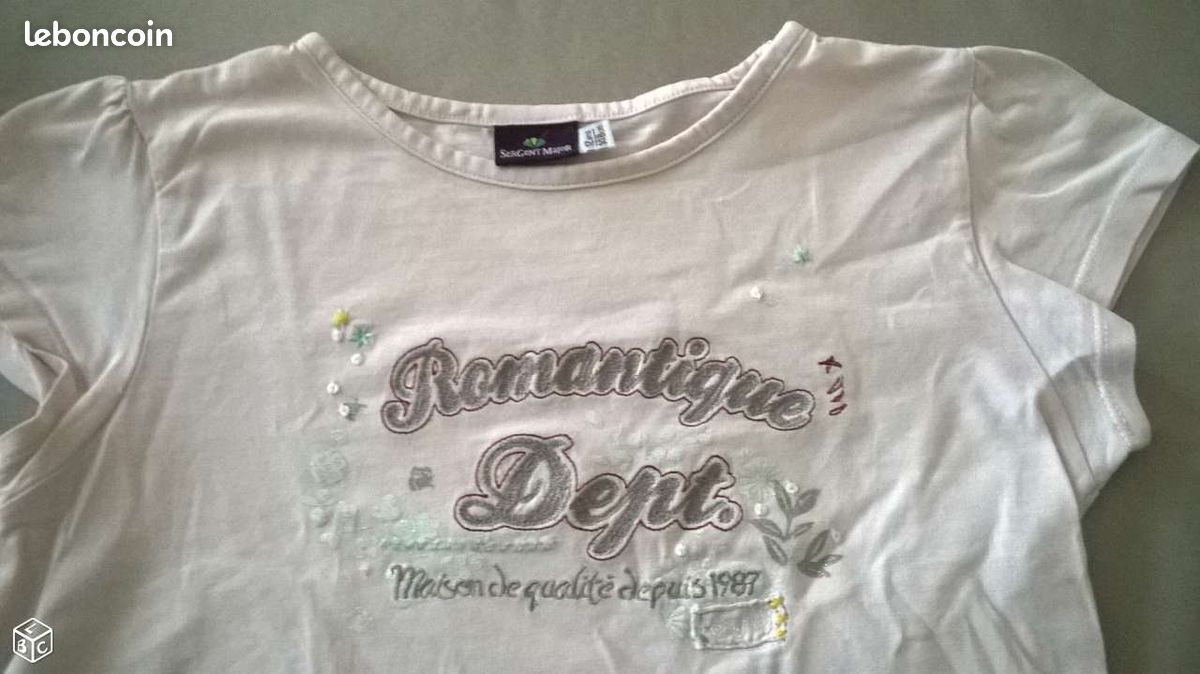 T shirt sergent major 12 ans (image 1)