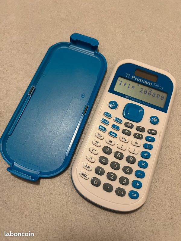 Calculatrice Texas Instruments TI-PRIMAIRE PLUS – NEUF Sous Blister