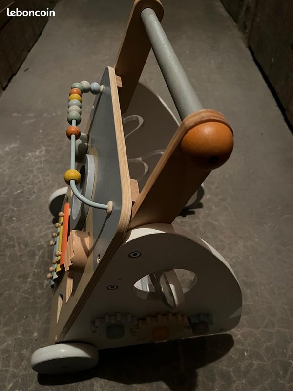 Chariot de marche en bois Vertbaudet (image 2)