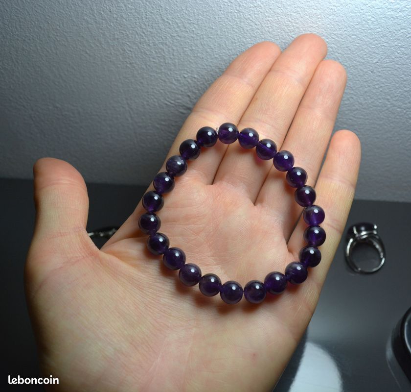 Parure bijoux améthyste (image 4)