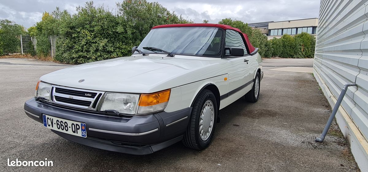 Rare Saab 900 turbo Cabriolet BVA avec 71 mkms (image 2)