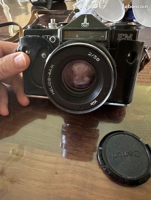 TESTÉ ! APPAREIL photo reflex argentique 35 mm Zenit-E URSS ! EUR 17,06