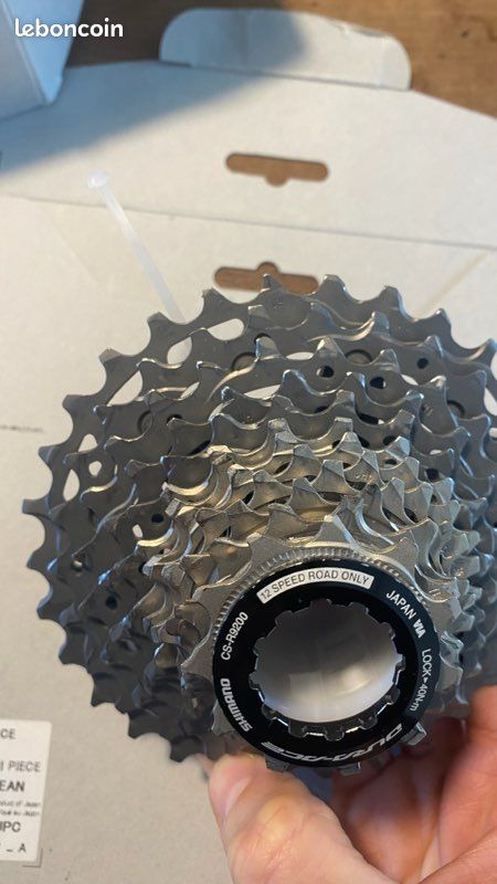 Cassette Shimano Dura Ace 11v 11-25 avec chaine dura ace 11v - SHIMANO