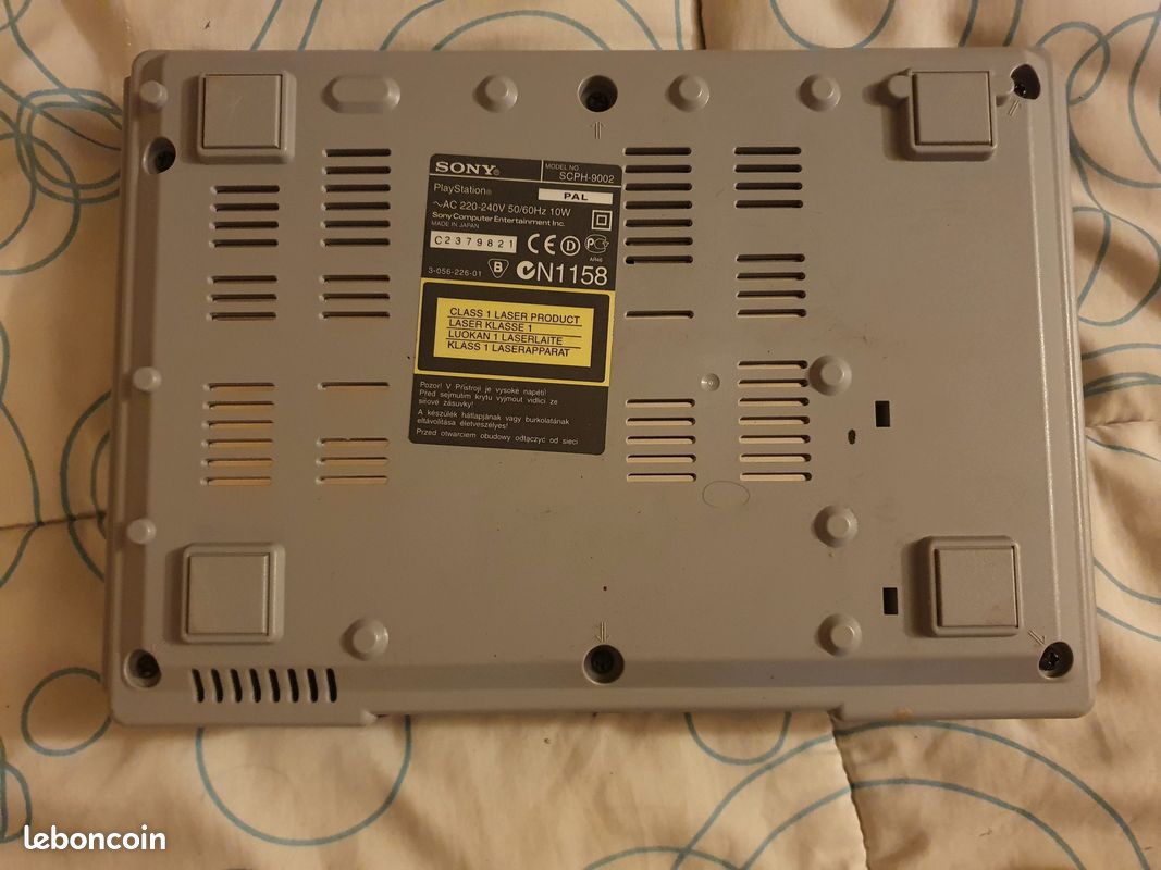 Console PS1 FAT scph-9002 - complète + Carte Mémoire + 5 Jeux PAL Sony