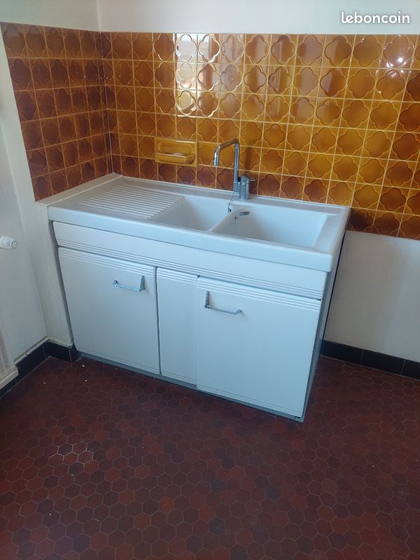 Évier avec meuble vintage (image 2)